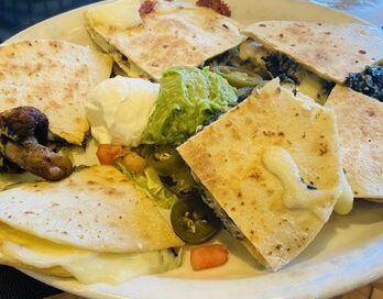 Spinach Quesadillas